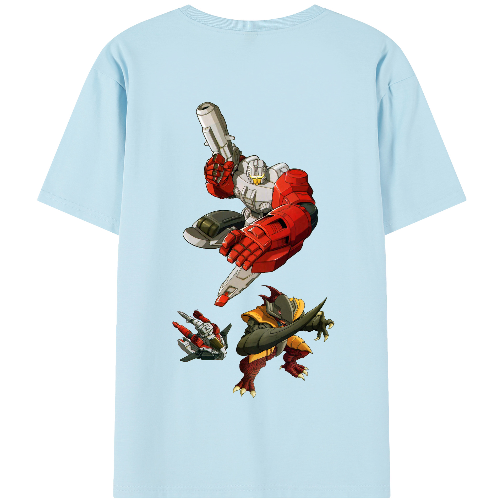 （画像用）  綿100％半袖Tシャツ（背面プリント）